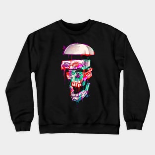 skull color Crewneck Sweatshirt